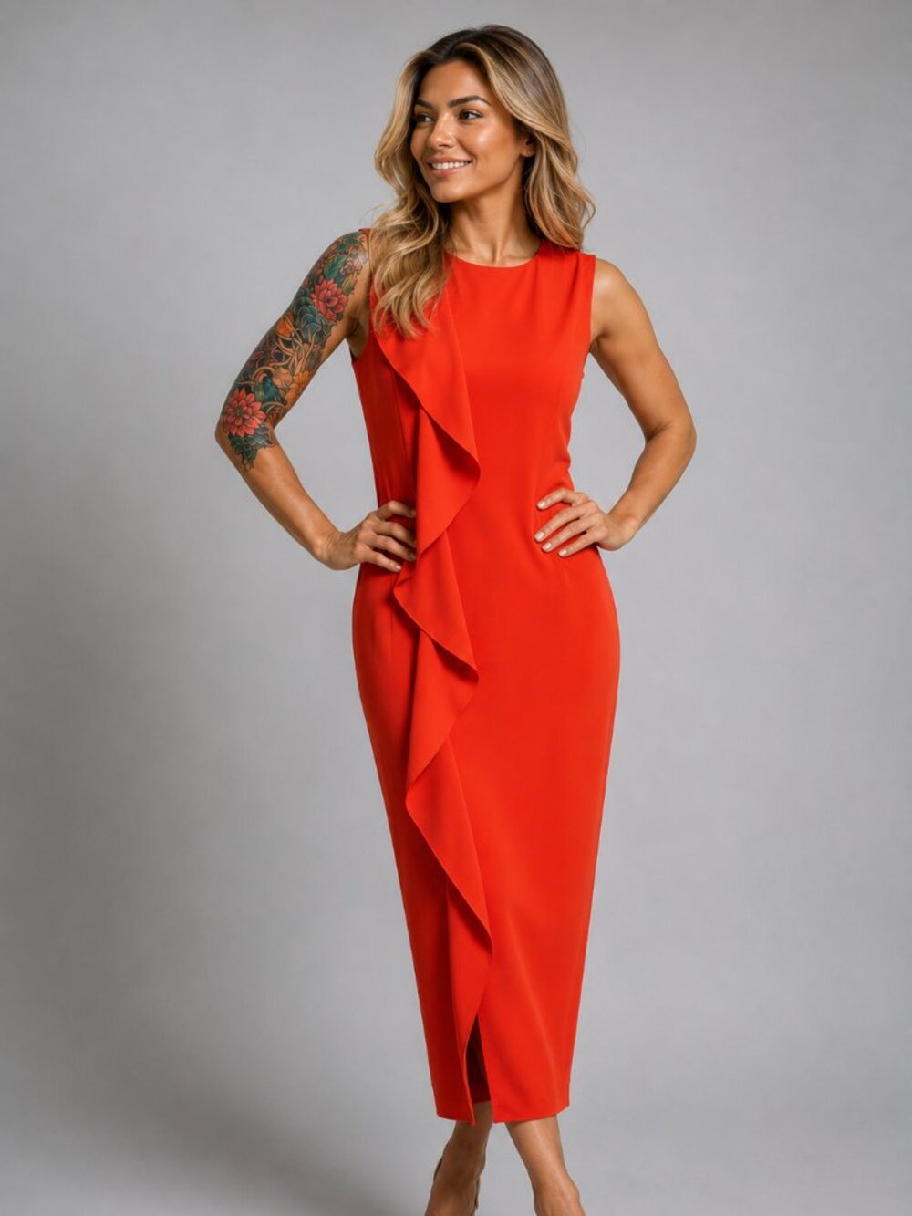 Sleeveless Sheath Dress